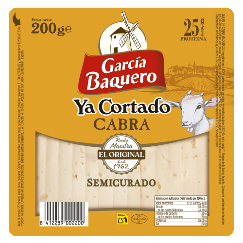 Queso Ya Cortado Cabra